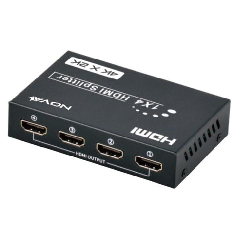 SPLITTER NOVA HDMI 4 PUERTOS 4K 30HZ FAA38214001C NEGRO
