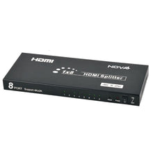 SPLITTER NOVA HDMI 8 PUERTOS 4K 30HZ FAA38318001C NEGRO