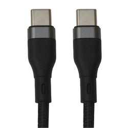 CABLE NOVA FAD31918002C USB-C A USB-C 65W 1.8M NYLON CARGA RAPIDA NEGRO