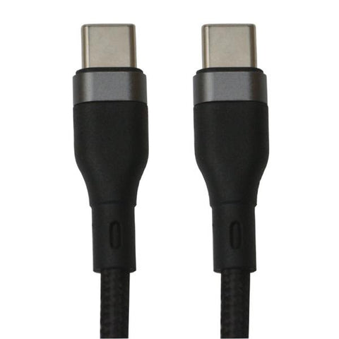 CABLE NOVA FAD31918002C USB-C A USB-C 65W 1.8M NYLON CARGA RAPIDA NEGRO