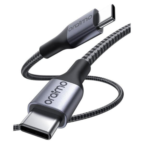 CABLE USB-C A USB-C ORAIMO OCD-173CC 5A 3M GRIS