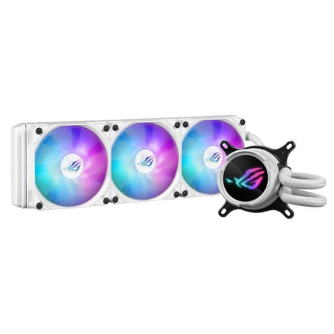 ENFRIAMIENTO LIQUIDO RGB ASUS ROG STRIX LC III 360 ARGB WHT AIO 360MM 90RC00T2-M0UAY0 BLANCO