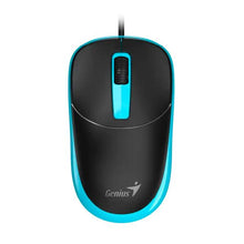 MOUSE GENIUS DX-123 ALAMBRICO USB-A 1200DPI 31010033401 NEGRO/AZUL