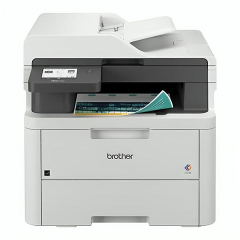 IMPRESORA BROTHER LÁSER A COLOR MFCL3720CDW 2.4GHZ / 5GHZ WI-FI DIRECT/ USB 2.0 ALL IN ONE IMPRESION DUPLEX Y MÓVIL BLANCO