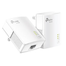 ADAPTADOR TP LINK TL-PA7017 KIT AV1000 GIGABIT POWERLINE STARTER KIT ETHERNET / RED ELÉCTRICA 1000 MBPS TL-PA7017 KIT(US) BLANCO