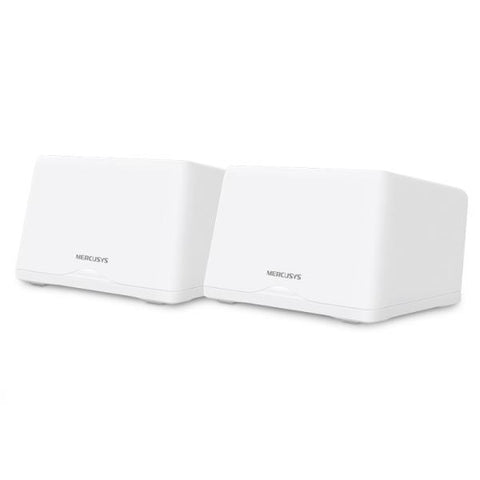ROUTER MERCUSYS HALO H47BE(2-PACK) TRI BAND 2.4/5/6 GHZ 9300 MBPS WIFI 7 MESH PUERTOS WAN/LAN BLANCO