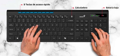 TECLADO GENIUS SLIMSTAR KB-7230 | INALAMBRICO