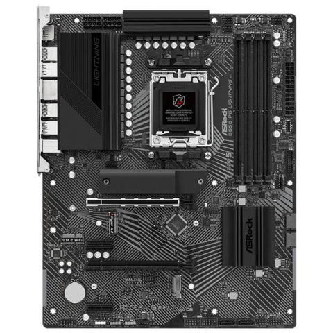 TARJETA MADRE ASROCK B650 PG LIGHTNING WIFI AM5 ATX DDR5 MB-B650PGLIGHTW NEGRO