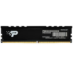 MEMORIA RAM PC 8GB PATRIOT PSP58G520081H1 UDIMM SINGLE 5200MT/S DDR5 CL42 1.1V NEGRO