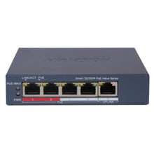 SWITCH HIKVISION DS-3E1105P-EI/M(O-STD)V2 (E) 4 PUERTOS POE FAST ETHERNET 10/100 MBPS / 1 PUERTO RJ45 ADMINISTRABLE 301802981 NEGRO