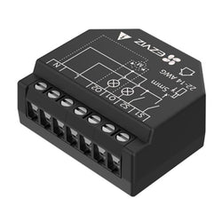 INTERRUPTOR WI-FI INTELIGENTE EZVIZ CS-T36-R100-WM(O-ST) (E) 2.4 GHZ CONTROL POR APP / VOZ 304800314 NEGRO