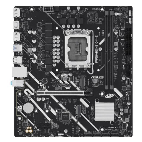 TARJETA MADRE ASUS PRIME H810M-E LGA1851 MICRO ATX DDR5 90MB1N20-M0EAY0 NEGRO/BLANCO