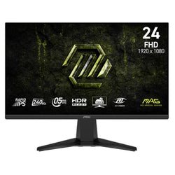 MONITOR GAMING MSI MAG 245F X24 24 PULG PLANA 1920X1080 240HZ IPS RÁPIDO FREESYNC PREMIUM DISPLAYPORT / HDMI 9S6-3BC81M-004 NEGRO
