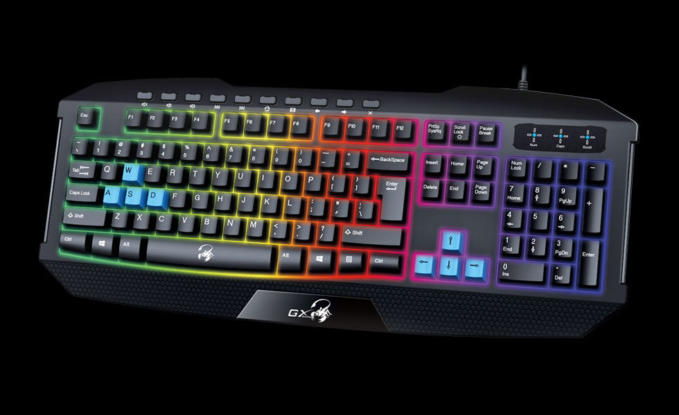 TECLADO GAMING GENIUS SCORPION K215