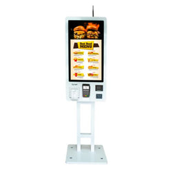 KIOSCO TRANSACCIONAL PUNTO DE VENTA SAT AMERICA KT32AC CORE I5 11VA GEN 8G/128GB P32 SATKT32ACC5-11G8S BLANCO