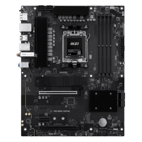 TARJETA MADRE MSI PRO B850-S WIFI6E AM5 ATX DDR5 911-7E80-008 NEGRO