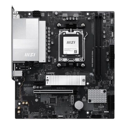 TARJETA MADRE MSI PRO B850M-B GEN4 M5 MATX DDR5 911-7E87-003 NEGRO/BLANCO