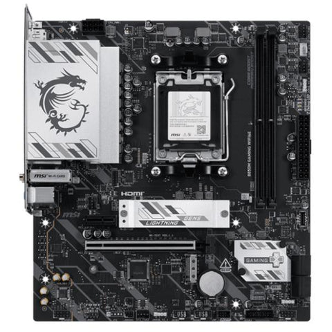 TARJETA MADRE MSI B850M GAMING WIFI6E AM5 MICRO ATX-DDR5-WIFI 6E BLUETOOTH 5.3 2.5G LAN-911-7E87-005