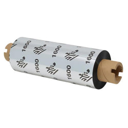 RIBBON DE CERA ZEBRA 01600GS08407 PARA IMPRESIORAS TT 84MMX70MM  24 UNIDADES/CAJA