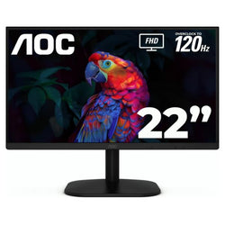 MONITOR AOC 22B35HM23 22" PLANA FULL HD 1920 X 1080 120HZ LED ADAPTIVE SYNC HDMI / VGA / 3.5MM NEGRO
