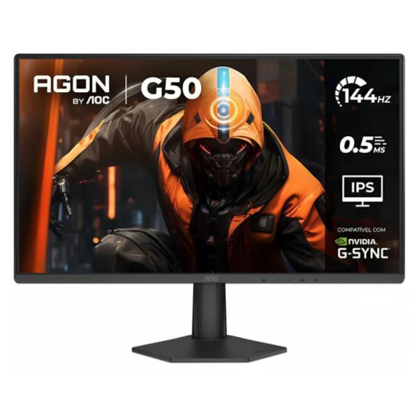 MONITOR AOC 24G50F 24" PLANA FULL HD 1920 X 1080 144 HZ  LCD HDMI / DISPLAYPORT NEGRO