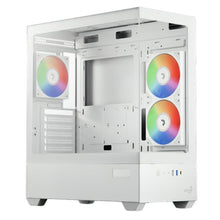 CASE GAMING RGB AEROCOOL P500D DIGI-G-WT-V1 MID TOWER VENTILADORES 3 DE 120MM CON PANEL FRONTAL Y LATERAL ACCM-PN07033.21 BLANCO