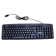 TECLADO NOVA KB3802U0001C MEMBRANA ALÁMBRICO USB ESPAÑOL NEGRO