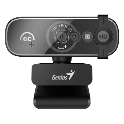 CÁMARA WEB GENIUS FACECAM OPEN 1080P FULL HD USB-A/USB-C RECONOCIMIENTO FACIAL Y CUBIERTA DE PRIVACIDAD 32200011400 NEGRO