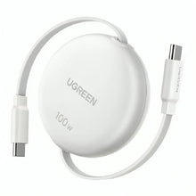 CABLE RETRÁCTIL UGREEN L531 USB-C A USB-C 100W CARGA RÁPIDA 95673 BLANCO
