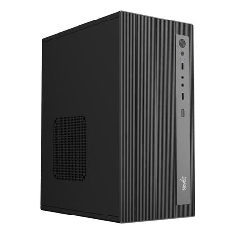 CASE NOVA CM01Z9RA001C MINI TOWER CON FUENTE DE PODER 600W PE600RNF013C NEGRO