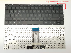 TECLADO HP COMPAQ 240 G6 245 G6 246 G6 14-BS000 14-BS100 14-BS500 14T-BS000 HP 14-BP000 SIN FRAME