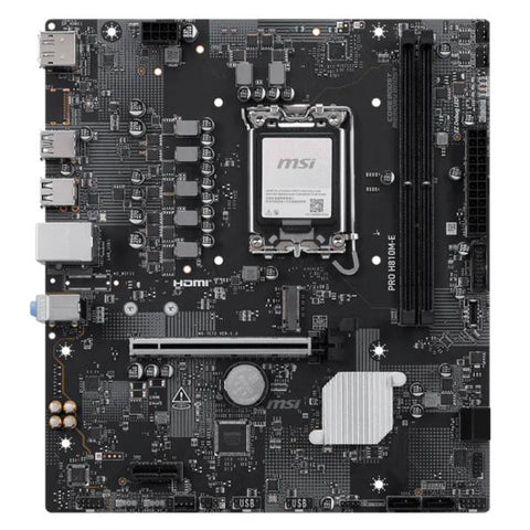 TARJETA MADRE MSI PRO H810M-E LGA 1851 MATX DDR5 911-7E72-002