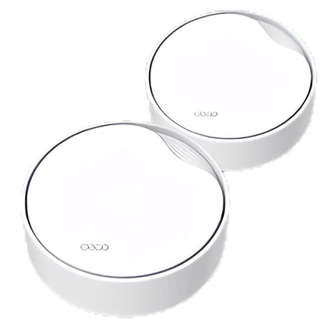 SISTEMA WIFI MESH OMADA DECO X50-POE(2-PACK) DUAL BAND 2.4GHZ + 5GHZ AX3000 3GBPS