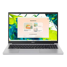 LAPTOP ACER ASPIRE LITE 15.6" AL15-36P-32XP CORE 3 N350 8GB 128GB WIN 11 INGLÉS NX.DE2AA.001 PLATEADO