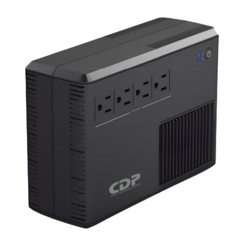 UPS CDP RUPR604 600VA/300W LINE INTERACTIVE 4 PUERTOS NEMA 5-15R MONTAJE EN PARED NEGRO