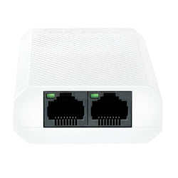 SWITCH HIKVISION DS-3E0503DP-E/R 1 PUERTO GIGABIT POE DE ENTRADA 2 PUERTOS GIGABIT POE DE SALIDA 10/100/1000 MBPS POE 30 W SIN VENTILADOR 301803181 BLANCO