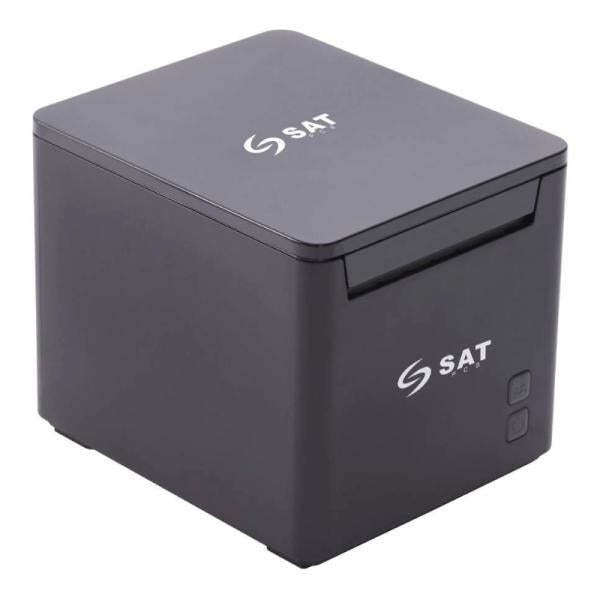 IMPRESORA PUNTO DE VENTA SAT Q23TUE TÉRMICA DIRECTA USB WIFI BLUETOOTH RJ11 80 MM NEGRO