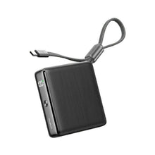 POWER BANK ORAIMO POGRAPHITE OPB-7103C 10000 MAH CARGA RÁPIDA BIDIRECCIONAL DE 22.5 W CABLE USB-C INTEGRADO Y CARGA DE 3 DISPOSITIVOS NEGRO