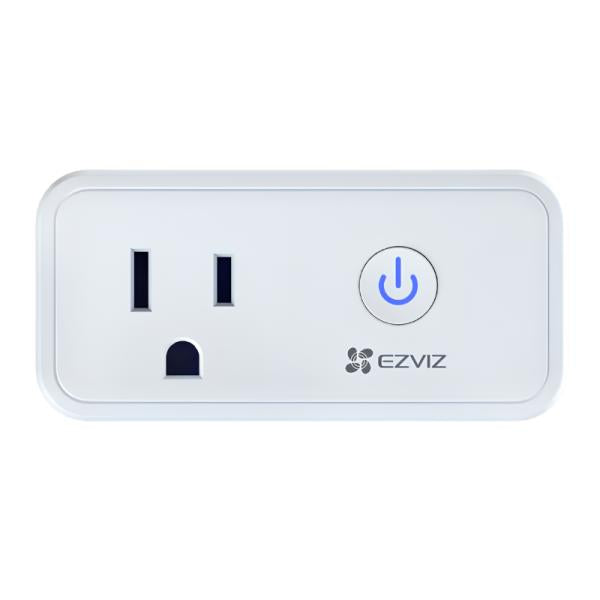 ENCHUFE INTELIGENTE EZVIZ CS-T30-10B-US WIFI 2.4GHZ CONTROL POR VOZ/MONITOREO DE ENERGIA/TEMPORIZADOR CONTROL DE DISPOSITIVOS ELECTRICOS BLANCO