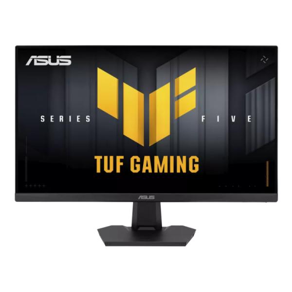 MONITOR GAMING ASUS TUF VG249QM5F 24 PULG PLANO 1920X1080 FHD 260 HZ OC FAST IPS G SYNC COMPATIBLE FREESYNC PREMIUM HDMI DISPLAYPORT HDR10 ELMB SYNC ALTAVOCES 90LM0D91-B011I1 NEGRO