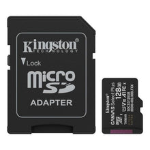 MEMORIA MICRO SD 128GB KINGSTON CANVAS SELECT PLUS GEN3 CLASE 10 UHS-I U1 V10 A1 150 MB/S DISPOSITIVOS ANDROID Y CAMARAS SDCS3/128GB