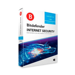 LICENCIA ANTIVIRUS BITDEFENDER INTERNET SECURITY  3+2 PC 1 AÑO