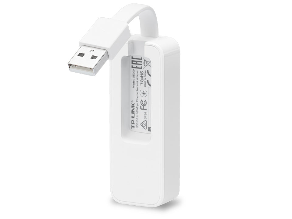 ADAPTADOR TP-LINK UE200 | USB 2.0 A RJ45 | 100MBPS