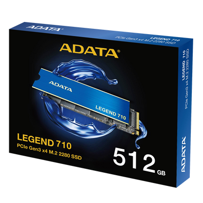 UNIDAD SSD ADATA  LEGEND 710 | M.2 2280 | PCIe Gen3 x4