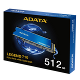 UNIDAD SSD ADATA  LEGEND 710 | M.2 2280 | PCIe Gen3 x4