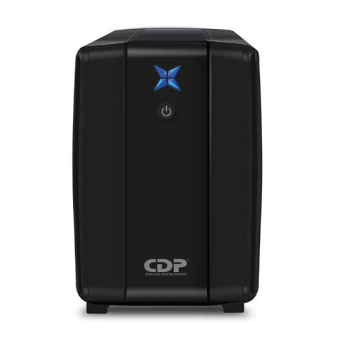 UPS CDP R-UPR758 750VA 375W UPS LINEA INTERACTIVA 120VAC AVR 8 TOMAS NEGRO
