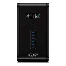 UPS CDP R-SMART751 750VA 350W UPS LINEA INTERACTIVA 120VAC AVR 10 TOMAS NEGRO
