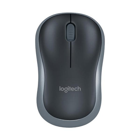 MOUSE LOGITECH M185 INALÁMBRICO 2.4 GHZ 1000 DPI 910-002225 NEGRO / PLATEADO