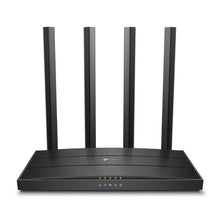 ROUTER TP LINK ARCHER C80 DUAL BAND 2.4/5 GHZ 1900 MBPS WIFI 5 MU MIMO PUERTOS WAN / LAN NEGRO