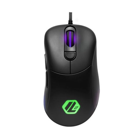 MOUSE GAMING RGB SHARKOON LIGHT2 100 ALÁMBRICO USB 5000 DPI 4044951029006 NEGRO